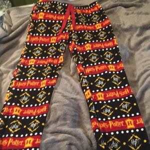 Harry Potter pajama bottoms